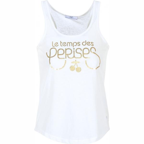 Top bianco Le Temps des Cerises bianco