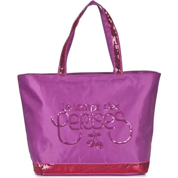 Borsa glitter viola Le Temps des Cerises viola