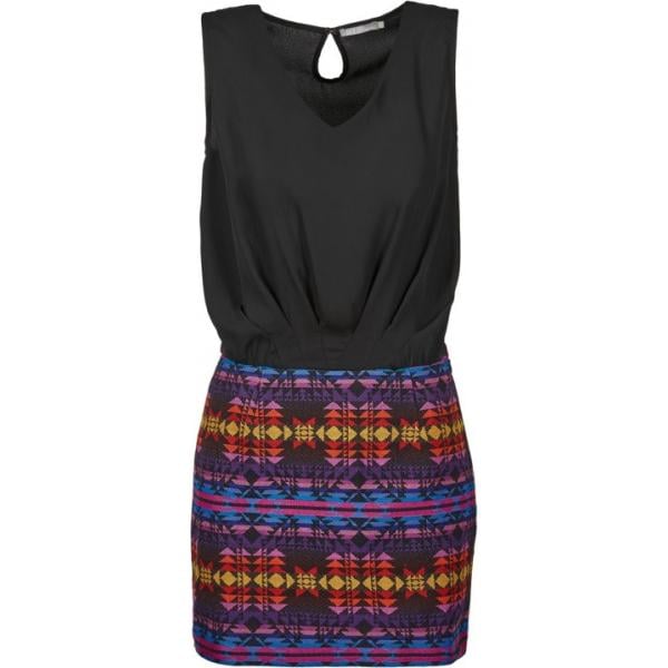 Vestito corto nero Betty London nero