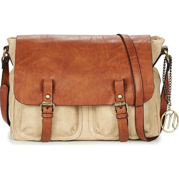 Borsa a tracolla beige Moony Mood