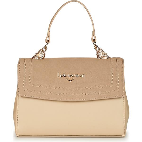 Borsa a tracolla beige LPB Woman
