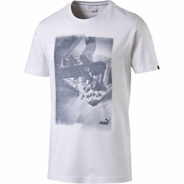 T-shirt bianco Puma bianco
