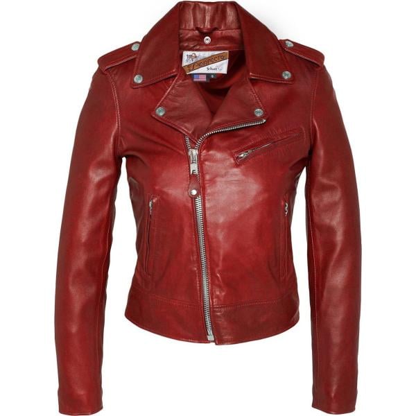 blazer Schott rosso