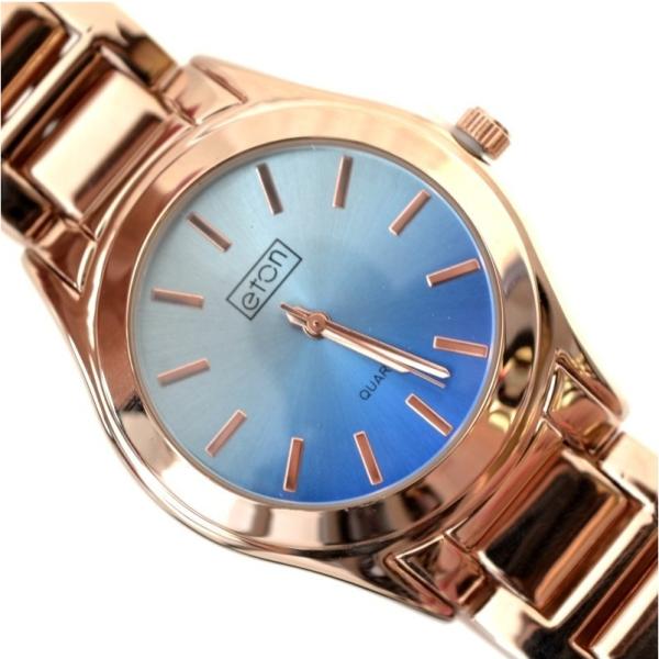 Orologio analogico azzurro e blu Eton blu