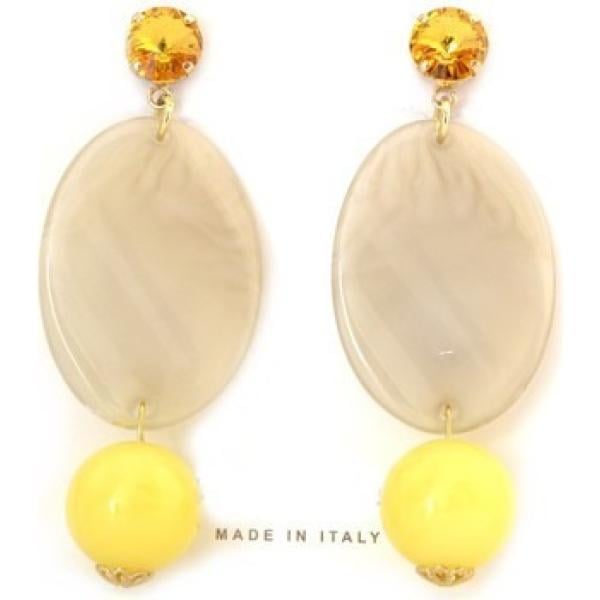 orecchini Joelle Bijoux giallo