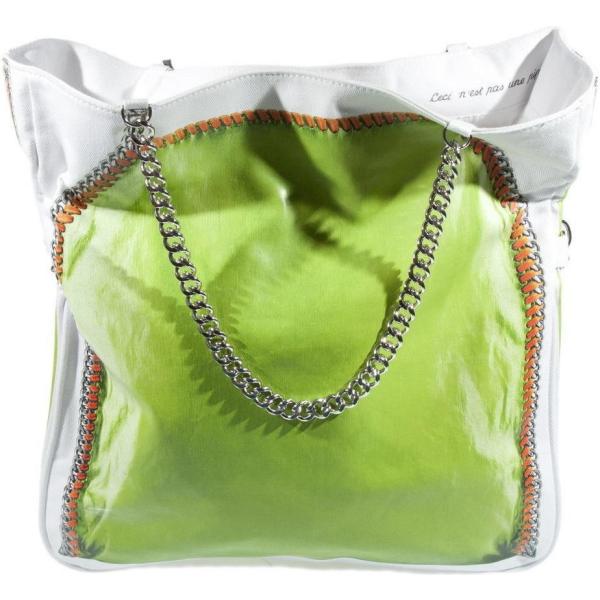 Borsa a tracolla verde Pomikaki verde