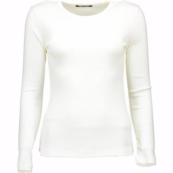 T-shirt a maniche lunghe bianco Datch bianco
