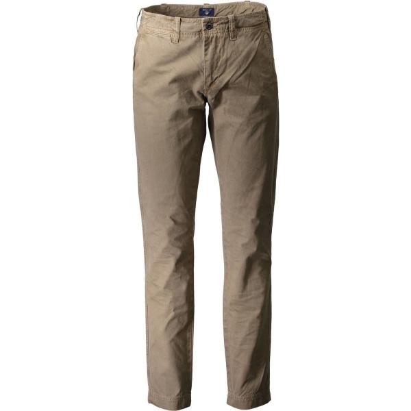 pantaloni chino Gant marrone