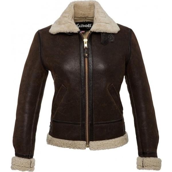 blazer Schott marrone