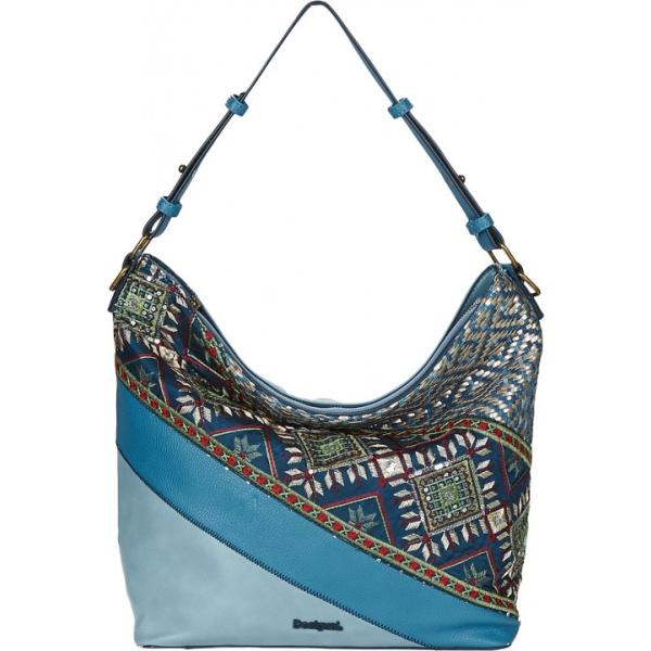Borsa blu Desigual blu