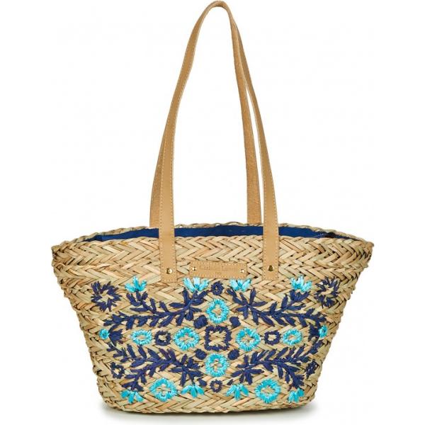 Borsa in paglia beige Christian Lacroix