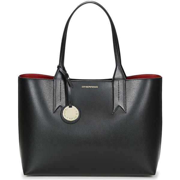 borsa a spalla Emporio Armani viola