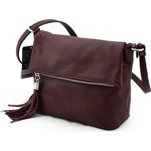 Borsa a tracolla marrone Vera Pelle marrone