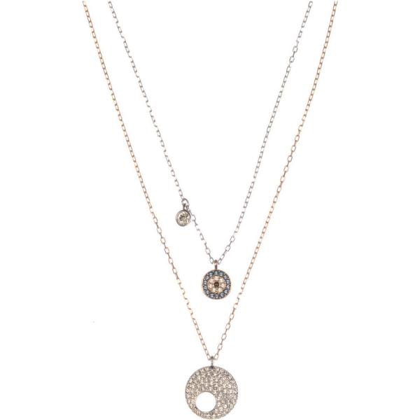 Collana multicolore Swarovski blu