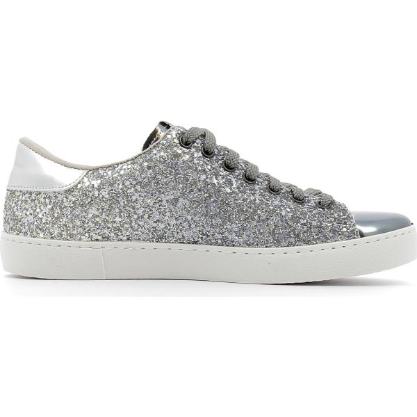 Scarpe glitter grigio Victoria grigio
