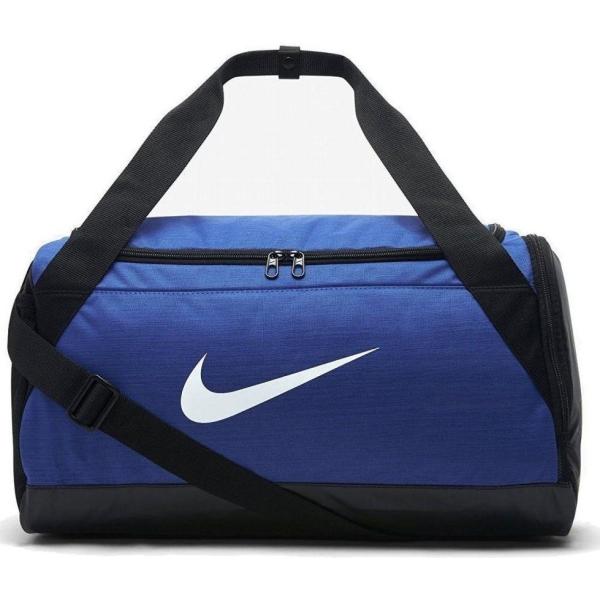 Borsa da viaggio nero e blu Nike nero