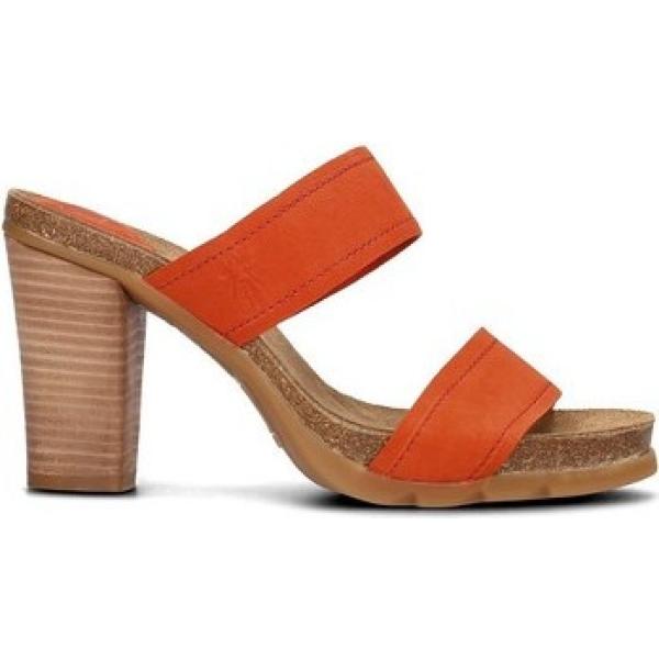 zoccoli Fly London rosso