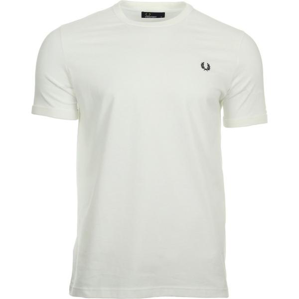 t-shirt Fred Perry bianco