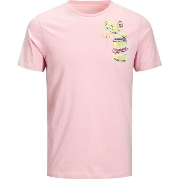 t-shirt Jack   Jones rosa