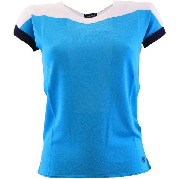 T-shirt blu Armani jeans blu