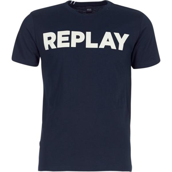 t-shirt Replay blu