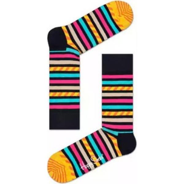 calzini Happy Socks nero a righe