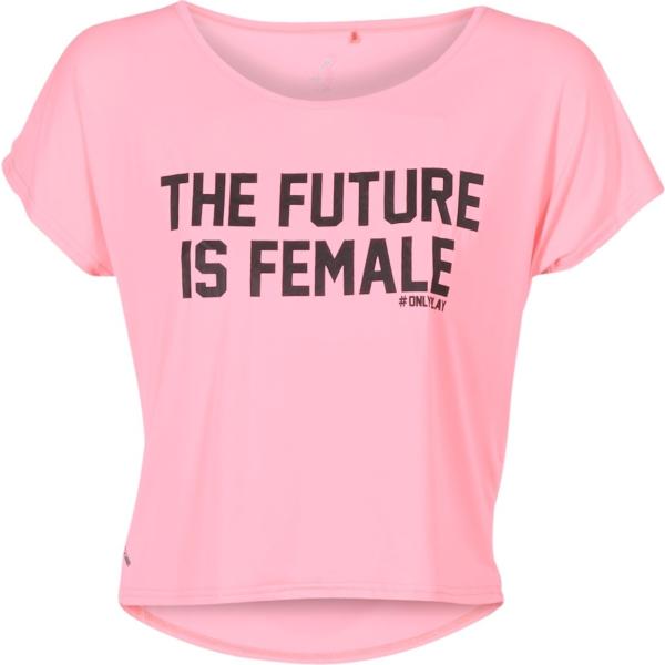 T-shirt a maniche corte rosa Only Play rosa