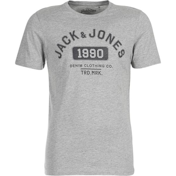 Jack   Jones grigio con stampe
