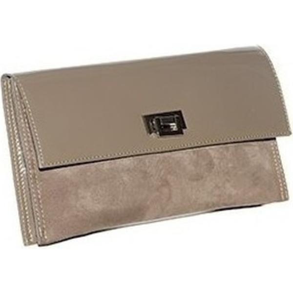 pochette Keshia grigio