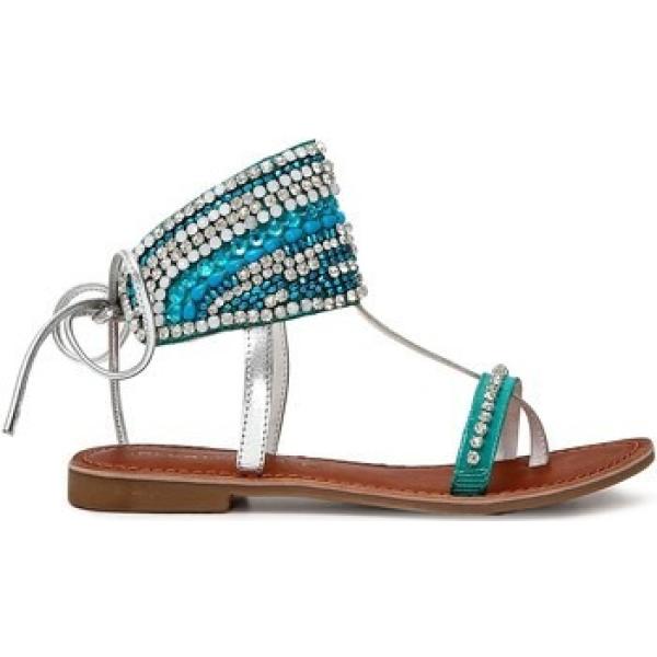 Sandali nero e blu Café Noir blu