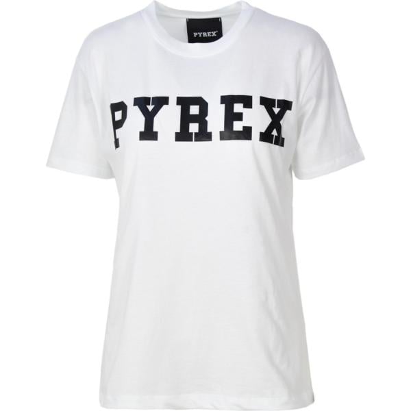t-shirt Pyrex bianco