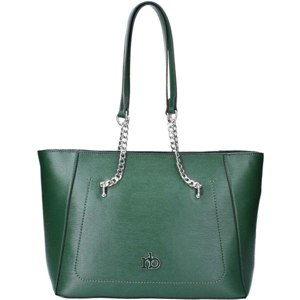 Borsa a spalla verde Rocco Barocco verde