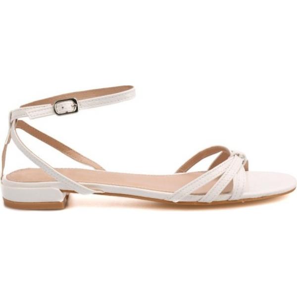sandali in pelle Lannod bianco con stampe