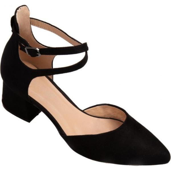sandali col tacco Tulipano nero