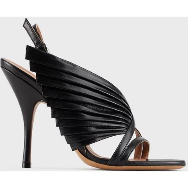 sandali col tacco Emporio Armani nero