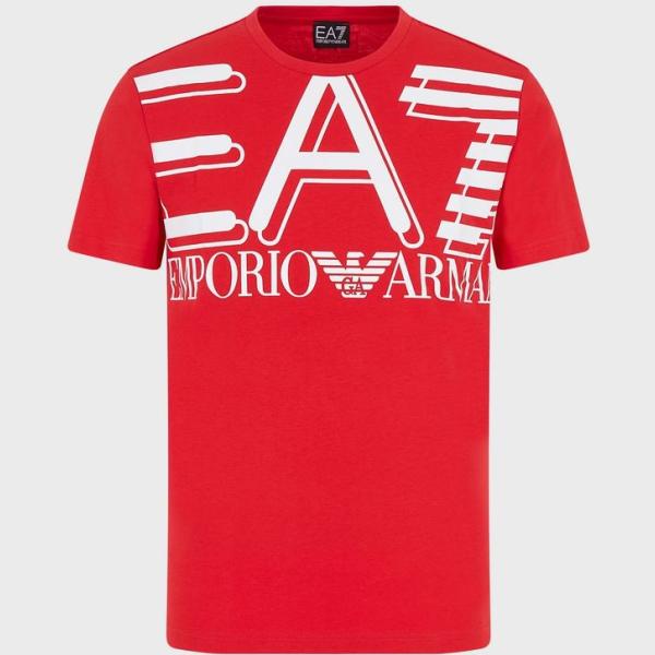 t-shirt Emporio Armani rosso