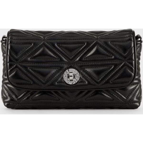 clutch Emporio Armani nero tinta unita