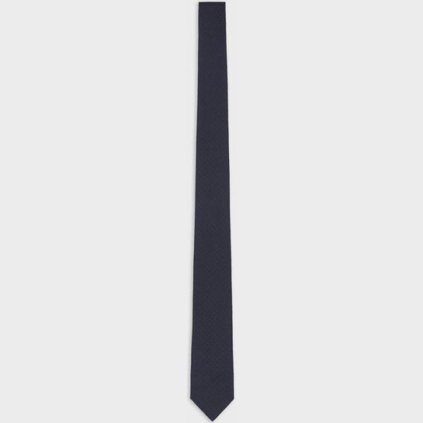 cravatte Emporio Armani grigio tinta unita
