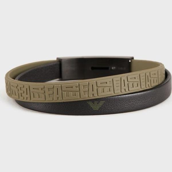braccialetti Emporio Armani nero