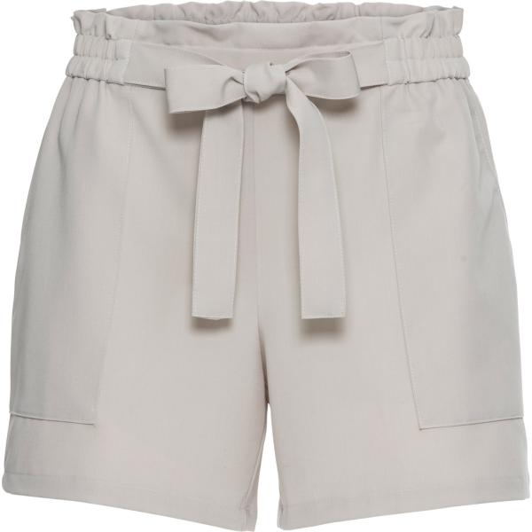 Pantalone corto con arricciature Rainbow grigio