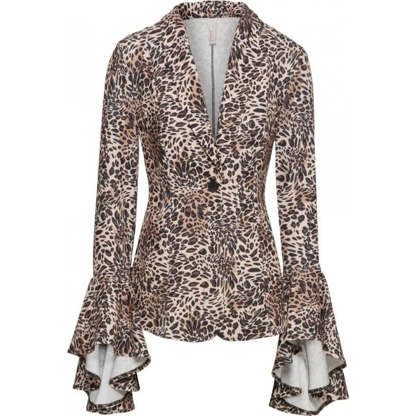 Blazer con volant fantasia BODYFLIRT boutique animalier