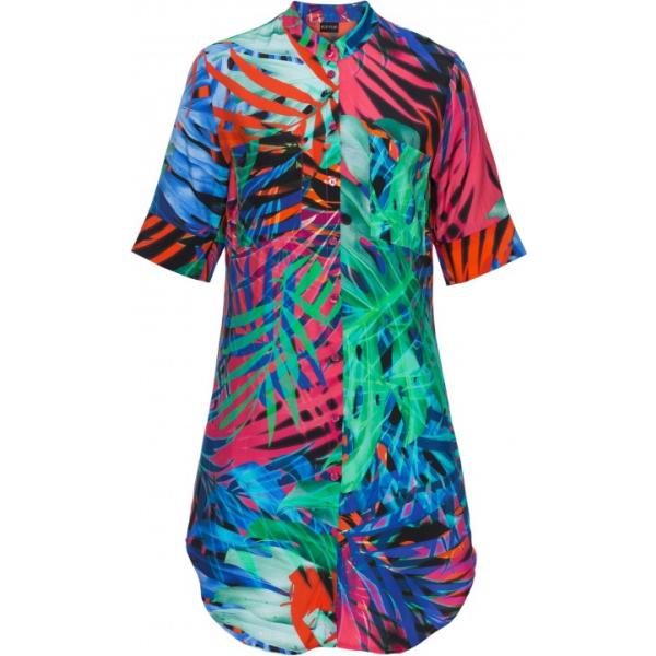 Camicia lunga fantasia blu Bodyflirt blu
