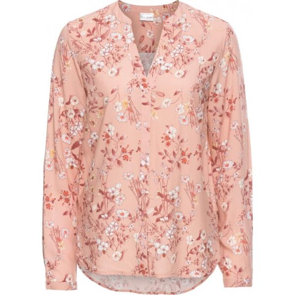 Camicetta fantasia collo coreana rosa Bodyflirt rosa