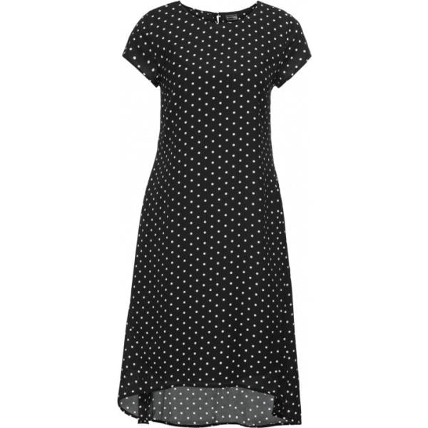Vestito fantasia a maniche corte nero Bodyflirt nero a pois
