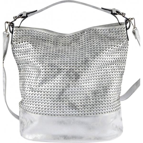 Borsa a tracolla effetto metallizzato Bpc bonprix collection