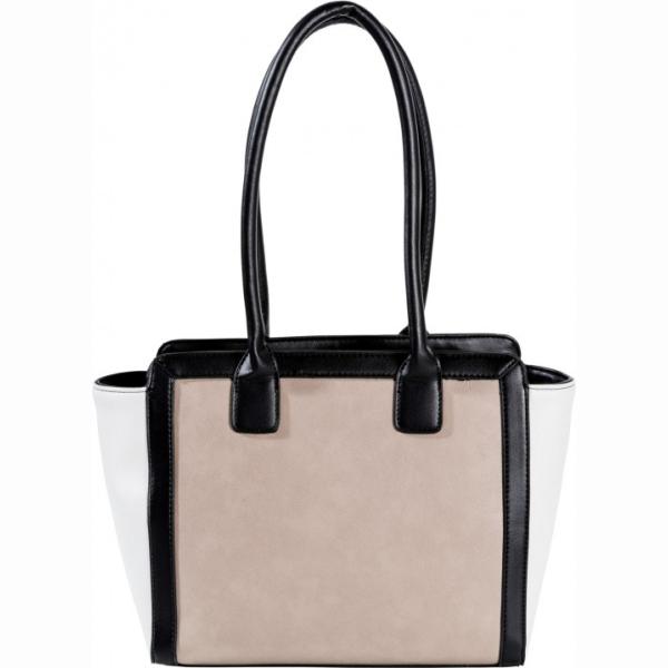 Gonna a tubino fantasia con zip in pelle sintetica nero Bpc bonprix collection nero