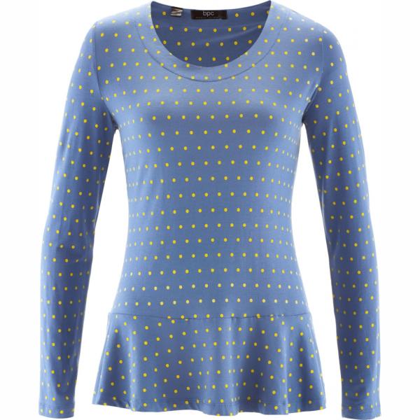 Maglia a maniche lunghe blu Bpc bonprix collection blu