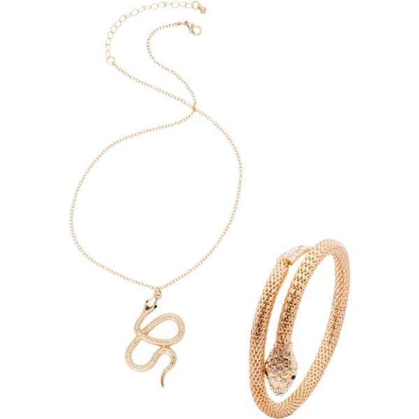 Bracciale motivo serpente oro Bpc bonprix collection giallo serpente