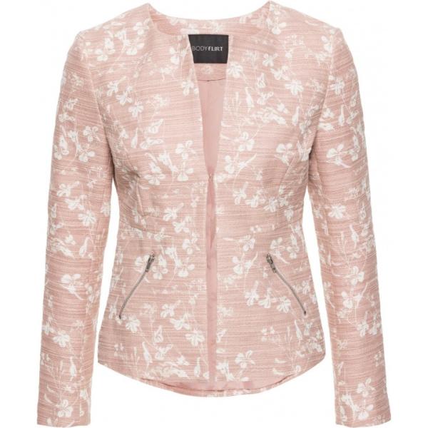 Blazer con scollo aderente Bodyflirt rosa