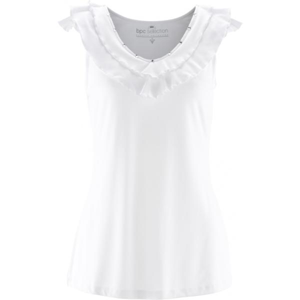 Top in maglina Bpc selection bianco
